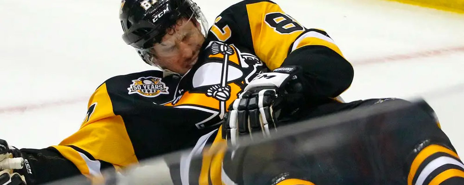Crosby suffers setback hours before tonight’s game 