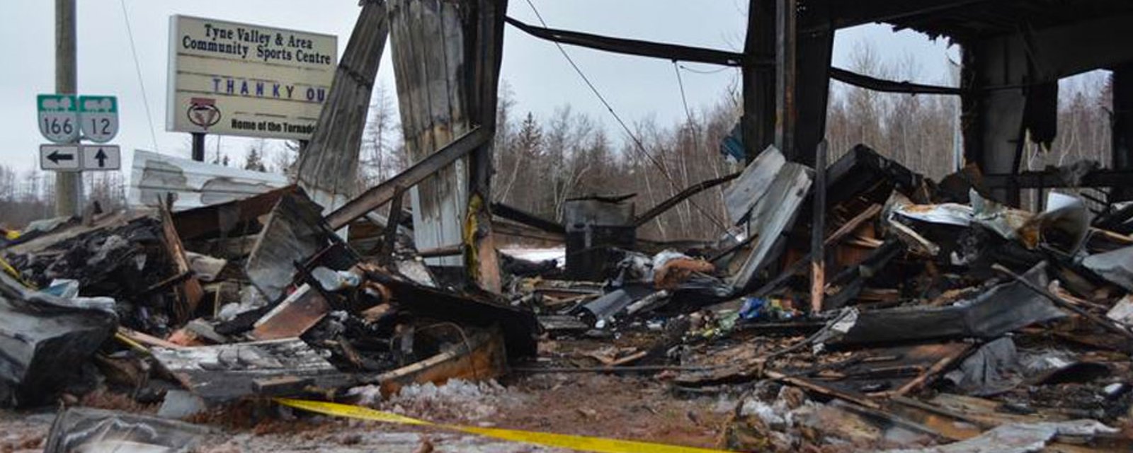 Nova Scotia town withdraws from Hockeyville contest to support rival town’s bid after their arena burns to the ground