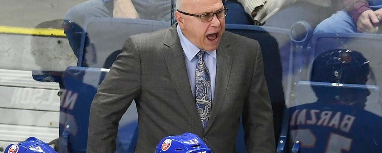 Isles’ Trotz furiously benches his best player in last night’s victory! 