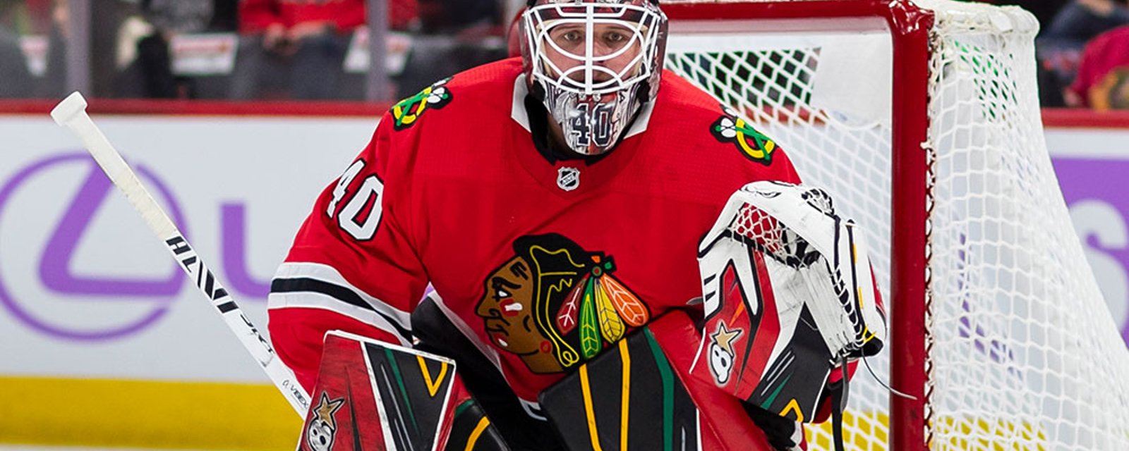 Lehner on contract negotiations and his demands to remain with Blackhawks