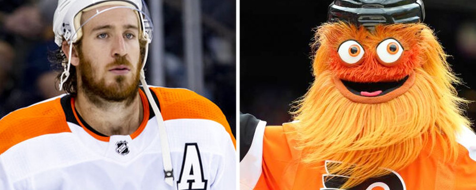 Kevin Hayes takes the rap for Gritty!