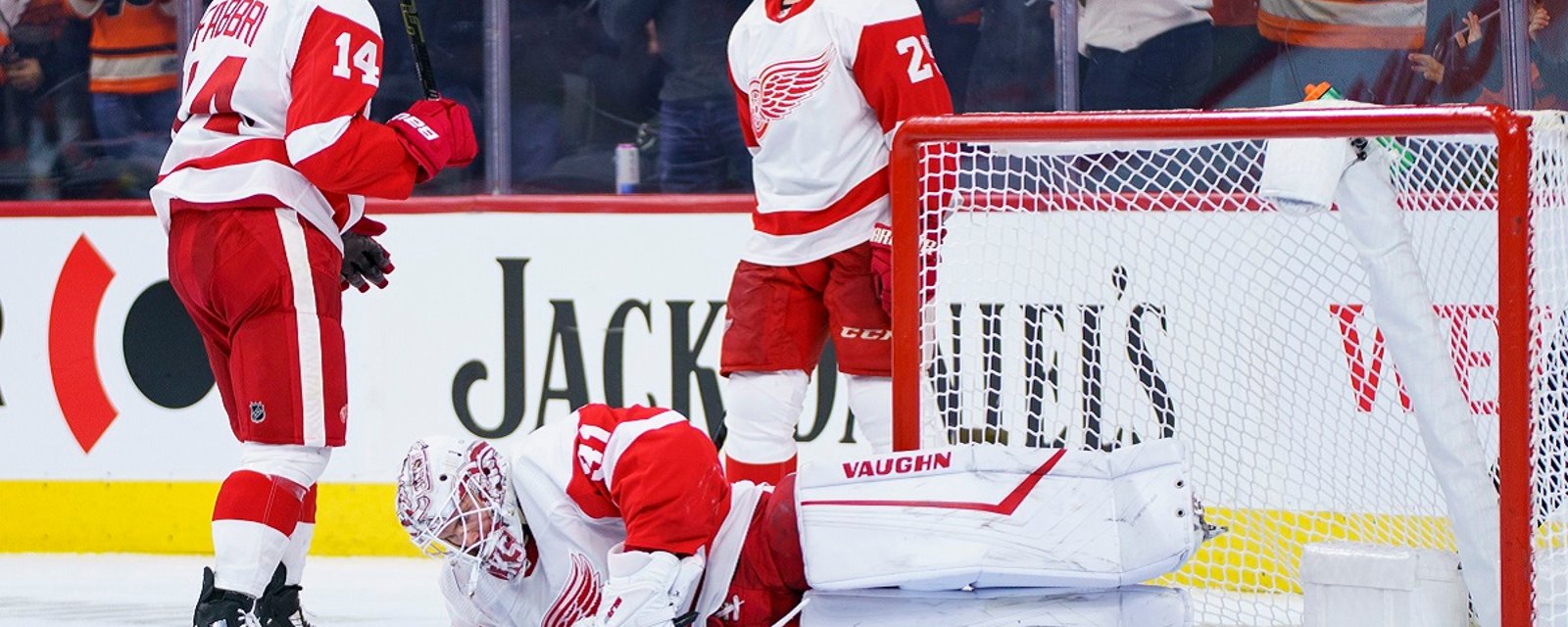 Red Wings make extremely unpopular call up on an emergency basis.