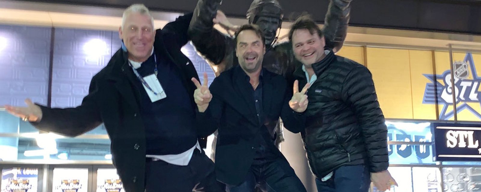Curtis Joseph, Brett Hull and Garth Butcher get wild after the NHL All-Star Game!