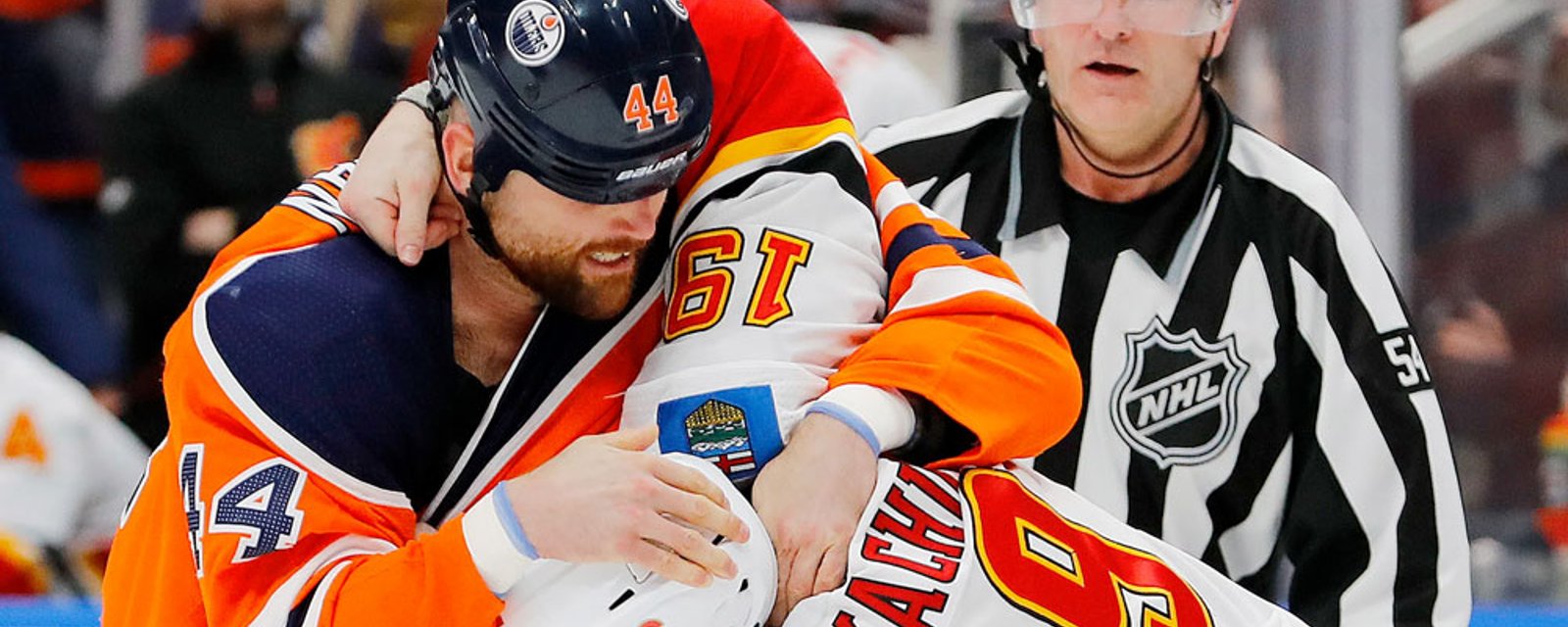 Kassian gives props to Tkachuk after manning up in spirited fight from last night