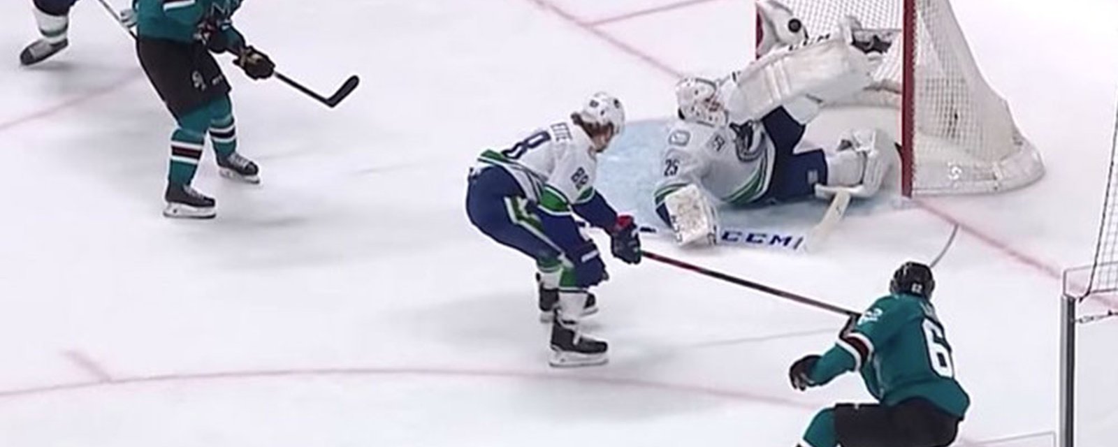 Markstrom pulls off a save of the year candidate
