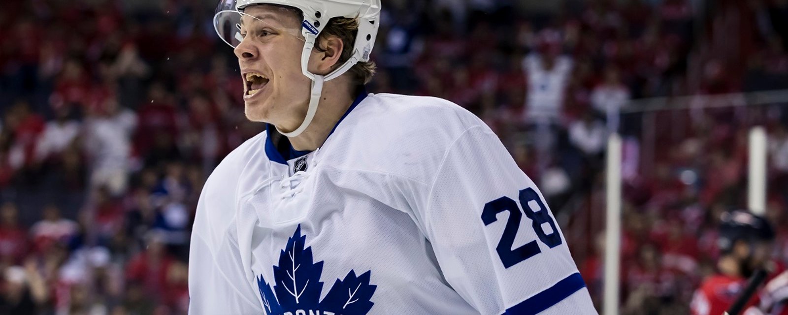 Leafs replace Kasperi Kapanen in the lineup just minutes before the game!