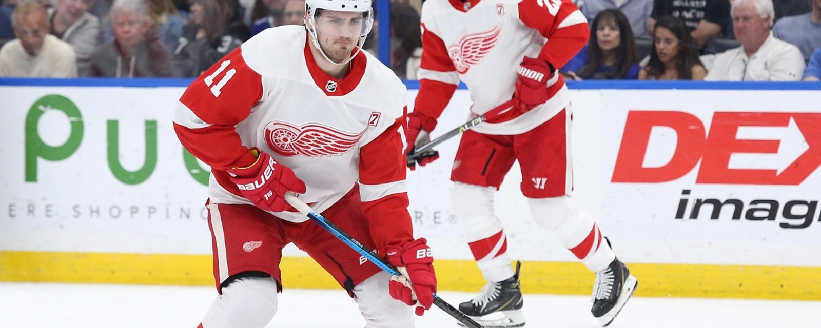 Red Wings confirm Filip Zadina has been injured.