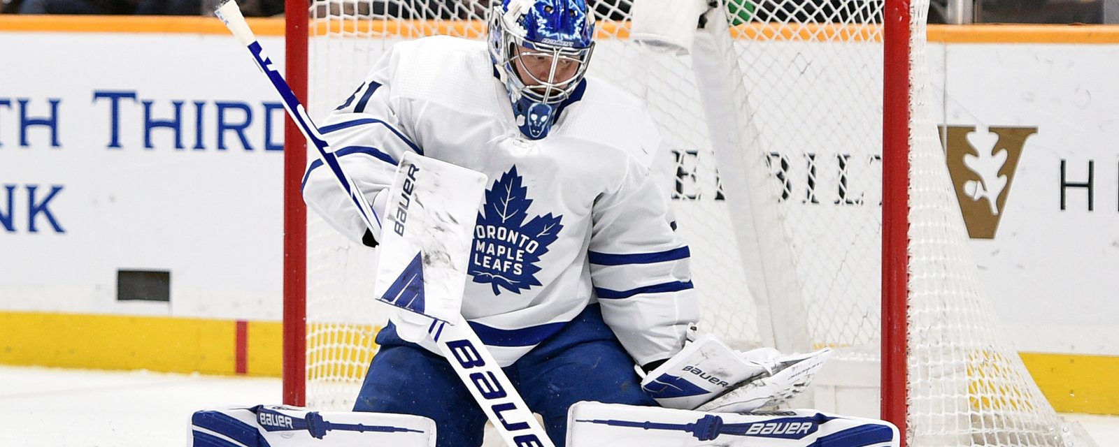 Leafs lose Andersen during game against Florida