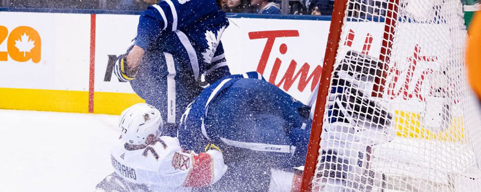 Leafs lose Andersen to injury