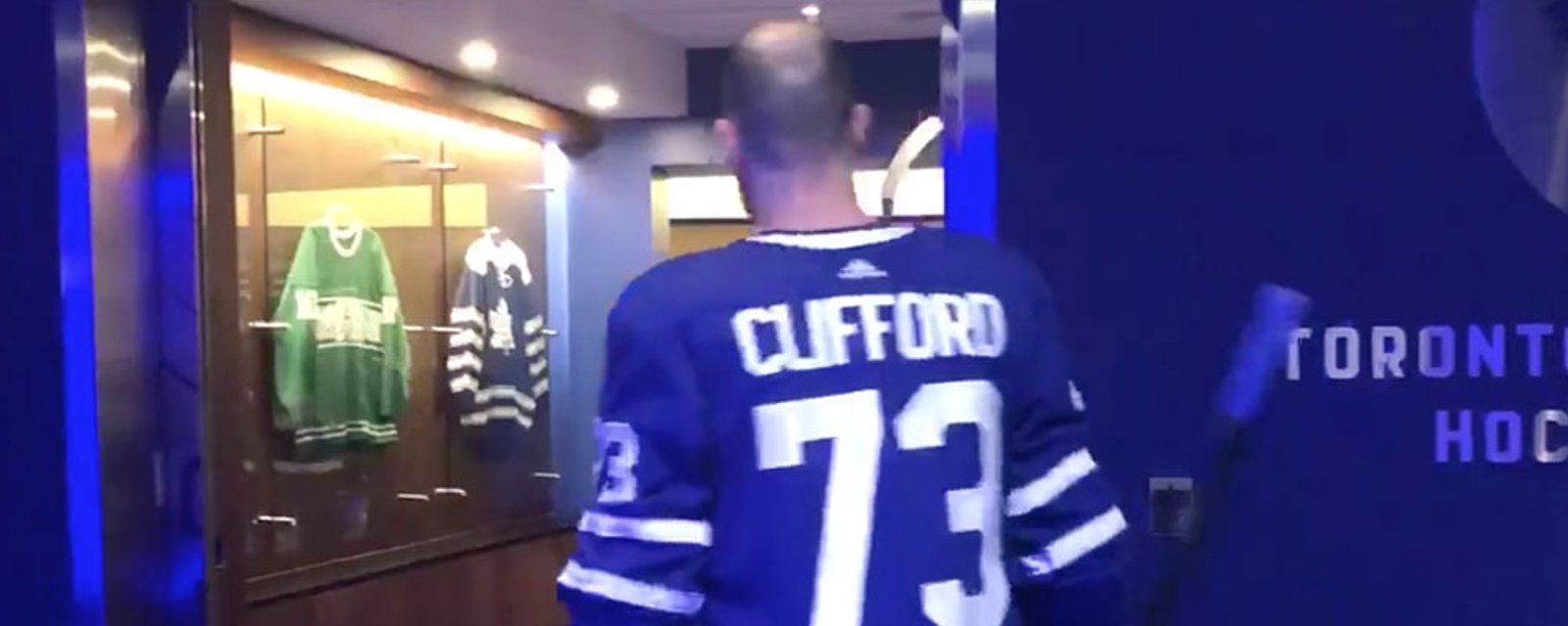 Kyle Clifford breaks team rule in Leafs debut! 