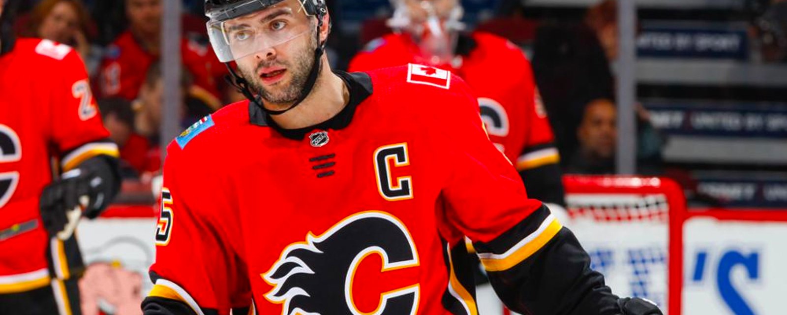 Flames captain Mark Giordano is buying groceries for random Calgarians