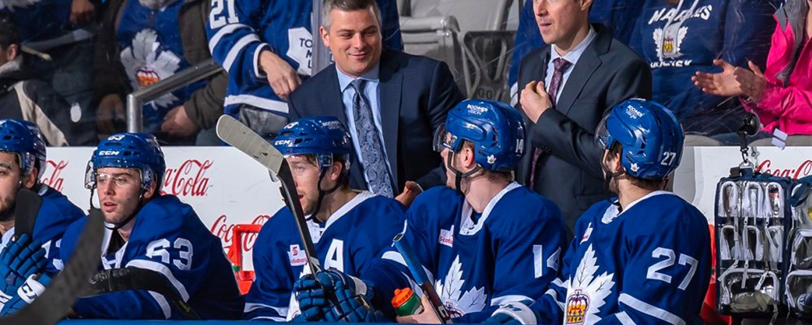 Maple Leafs lose coach during the NHL shutdown! 
