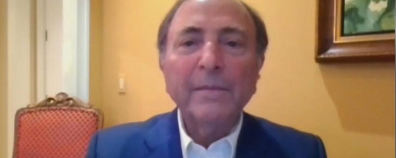 Gary Bettman’s 3-year-old grandson interrupts press conference in funniest way!