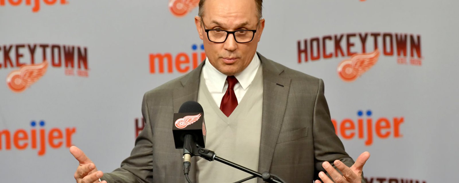 Yzerman angers Red Wings fans with his first offseason move
