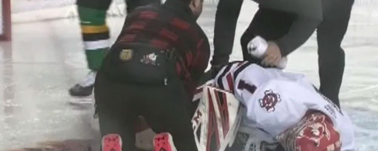 Finally an update on goalie Tynan who nearly bled to death during OHL game!