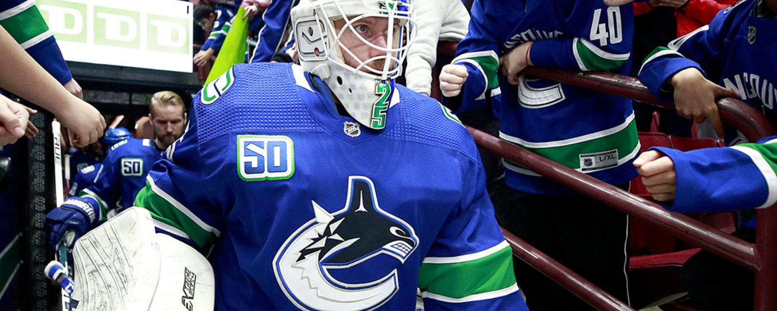 Markstrom and Canucks begin negotiations on new contract