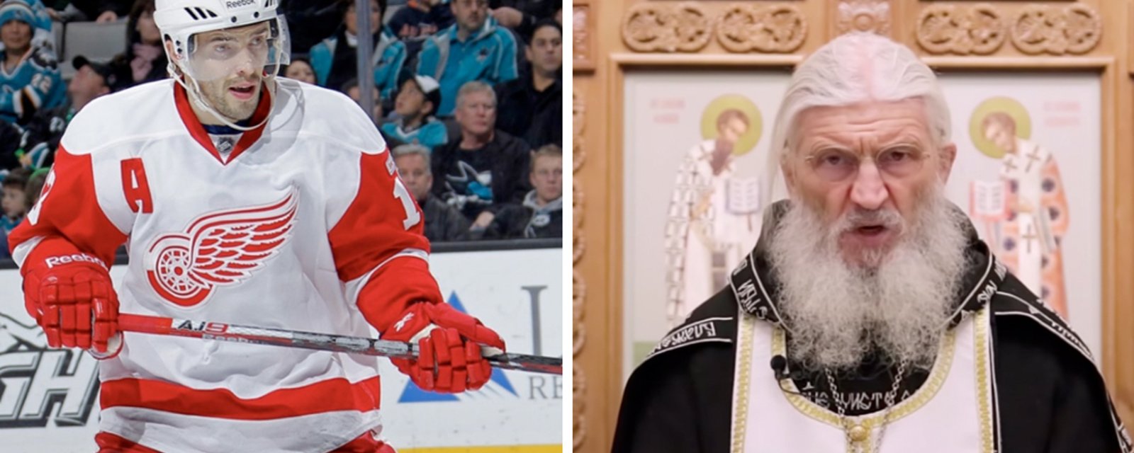 Agent responds after reports that Datsyuk is being held “at a monastery with a priest who claims COVID-19 is a cover-up”  