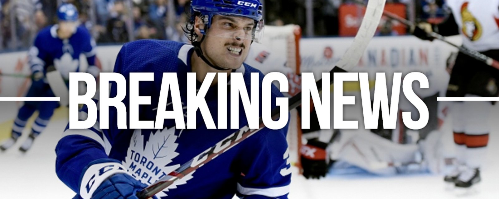 Auston Matthews has tested positive for COVID-19