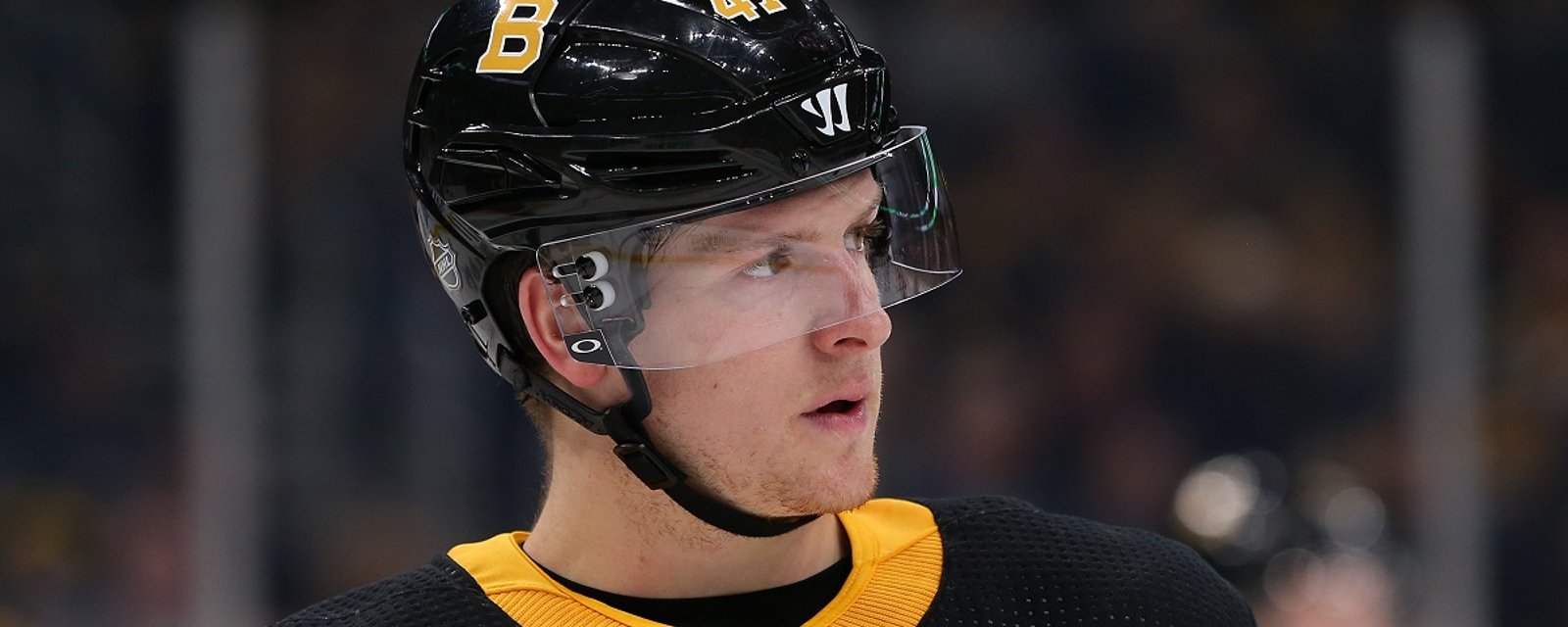 Torey Krug's future in Boston now in serious doubt.