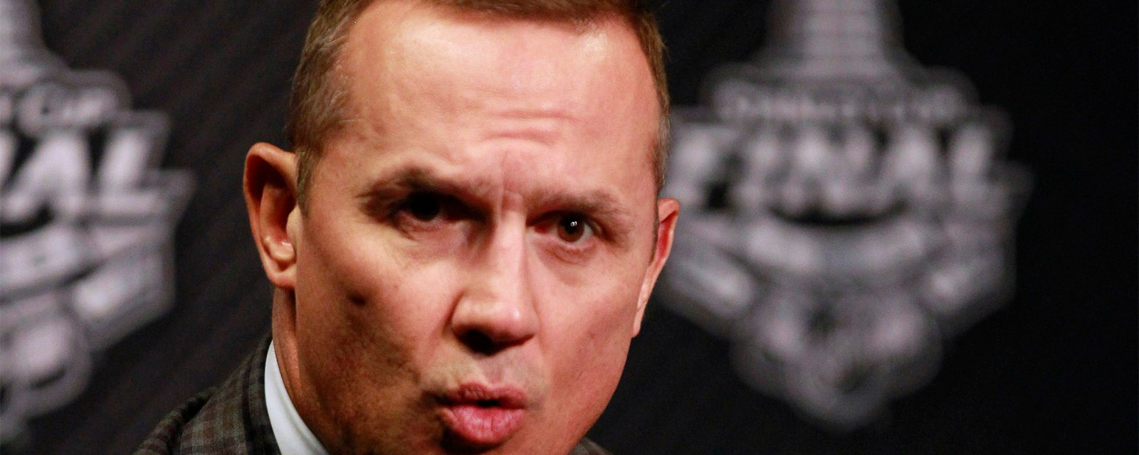 Steve Yzerman takes a jab at the Coyotes over cheating allegations.