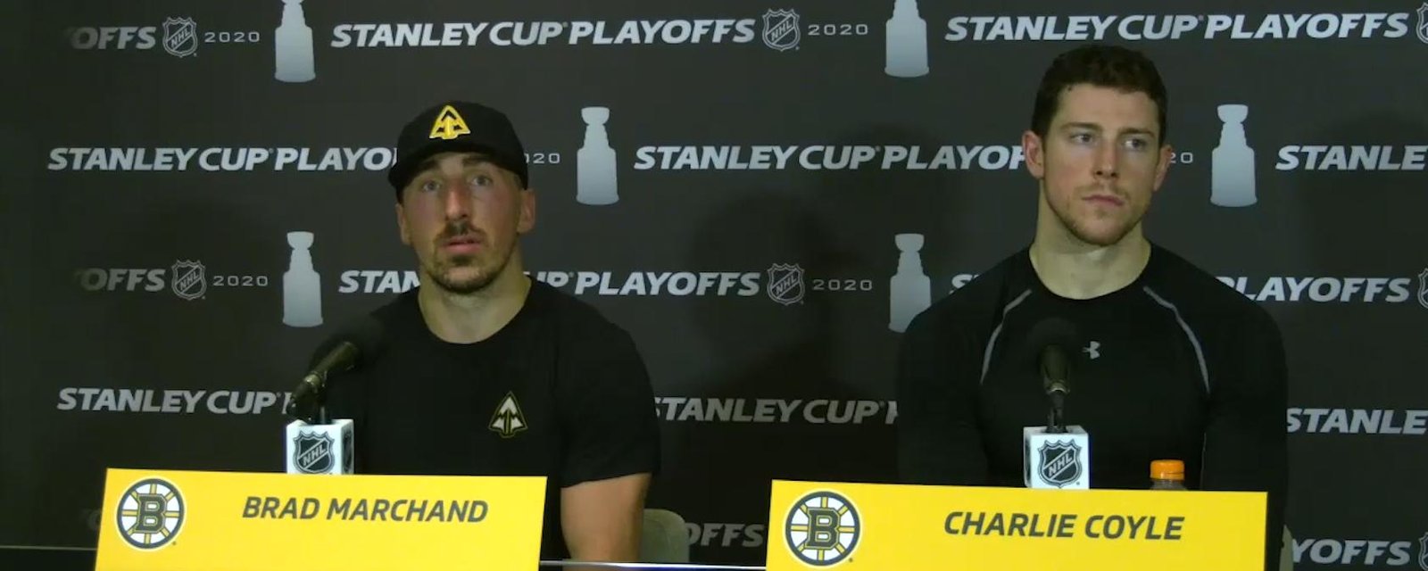 Brad Marchand sends vivid message to fans who complain about stoppage 