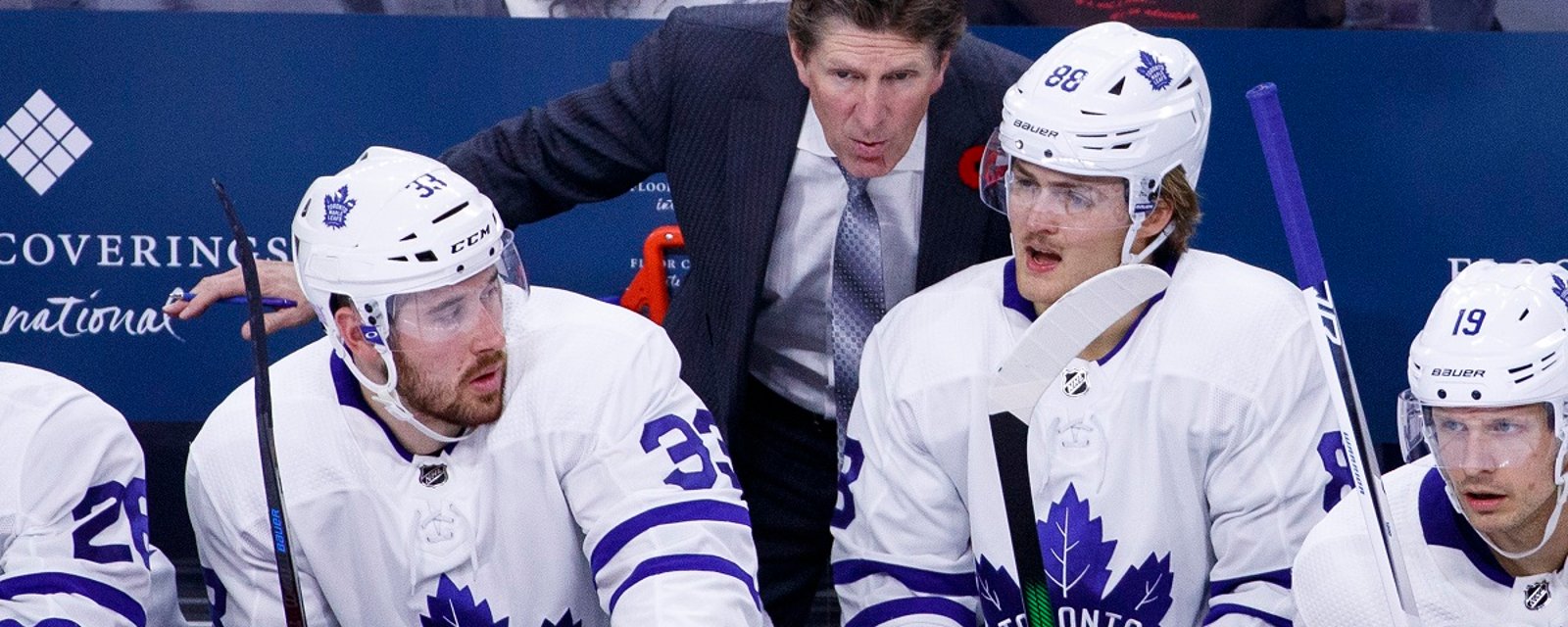 Rumor: Mike Babcock has interviewed for an NHL coaching job.