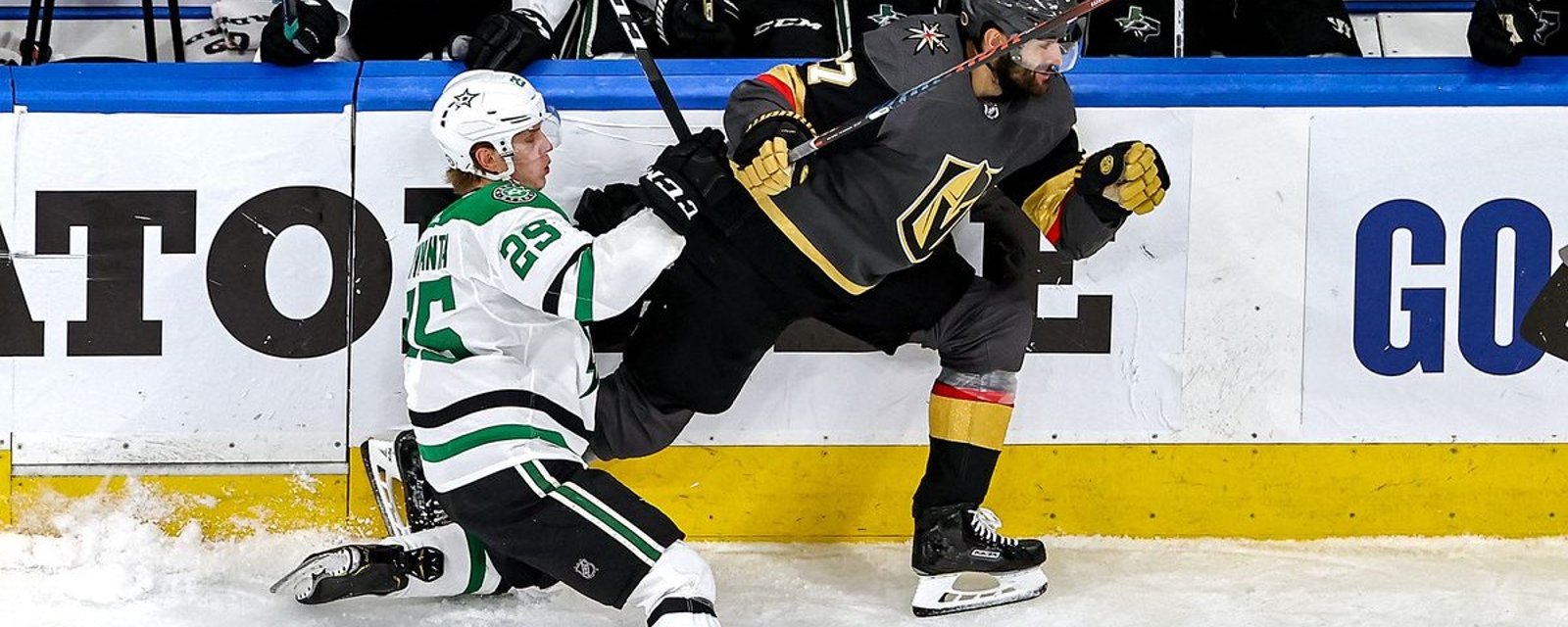 Golden Knights and Stars set their lineups for Game 4.