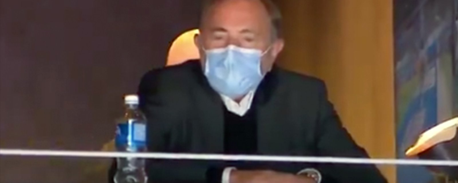 Bettman caught vibin' out to 'Jump Around' by House of Pain