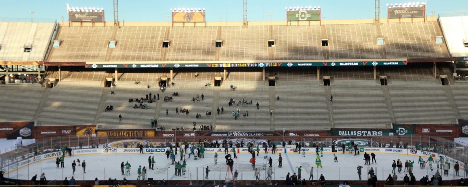 Report: NHL outdoor games for the entire 2020-21 season
