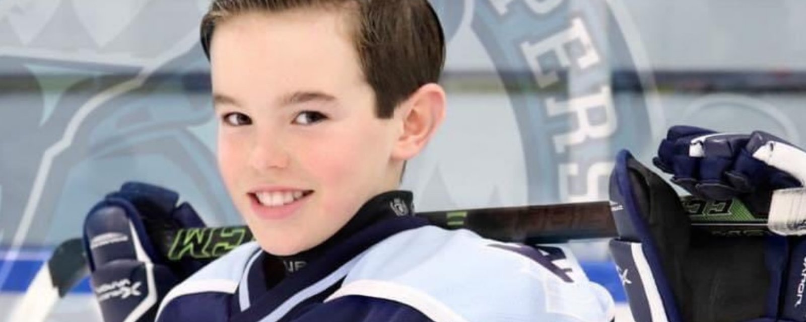 Hockey player paralyzed in tragedy similar to the one that took Colby Cave.