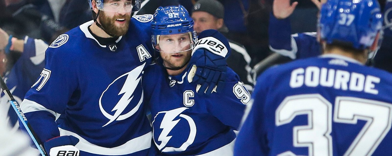 Rumor: Lightning may scratch two players for Game 2.