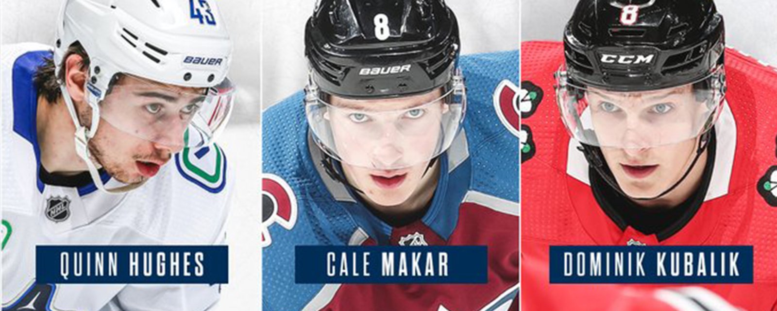 Makar edges out Hughes to win the 2020 Calder Trophy