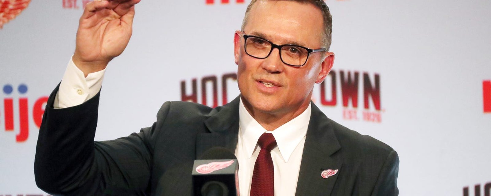 Steve Yzerman confirms the Red Wings will cut ties with at least 2 players.