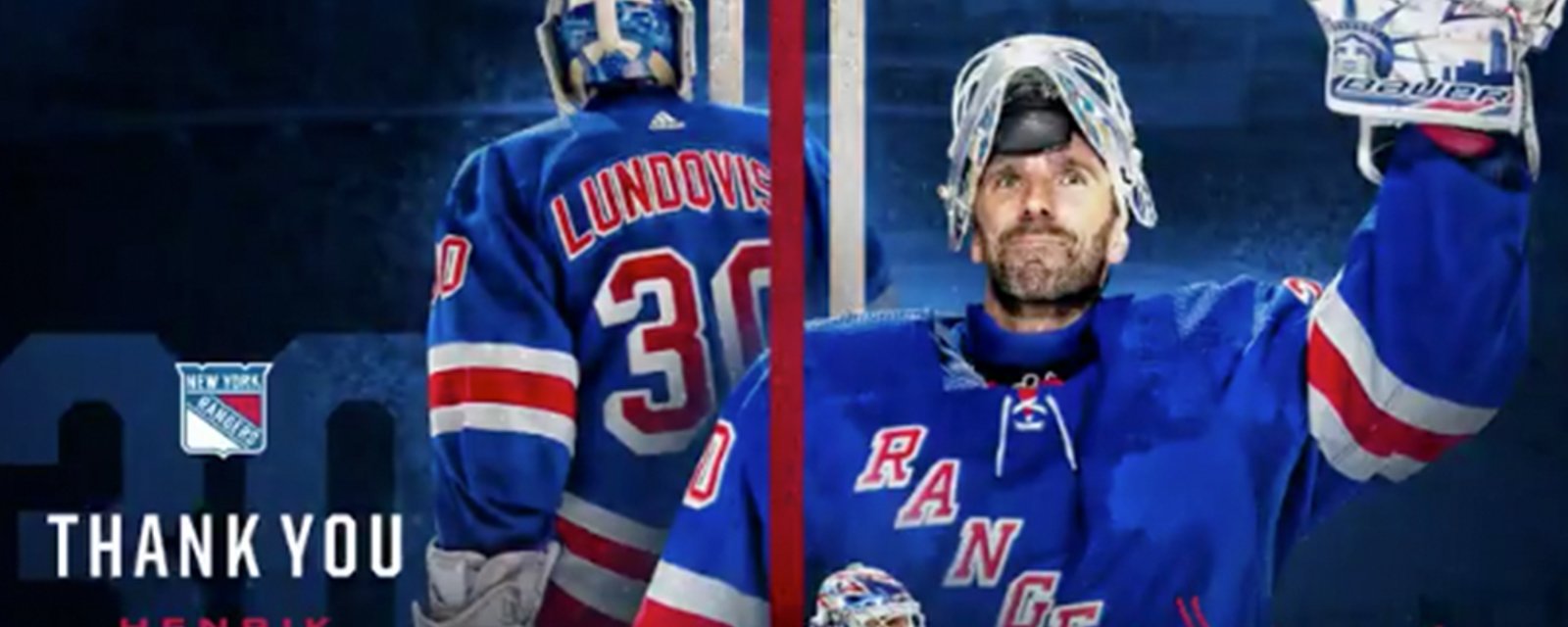 Breaking: Rangers officially buy out Henrik Lundqvist