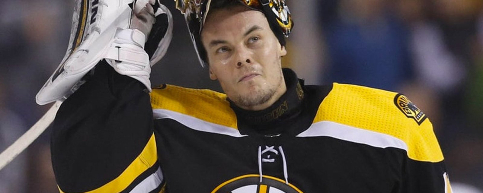 Bruins GM Sweeney officially selling Rask on the trade market! 