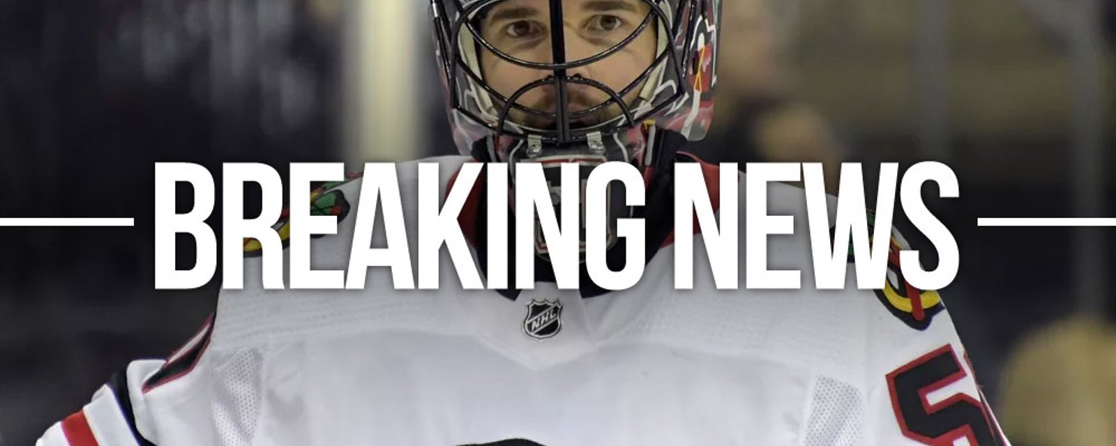 Corey Crawford signs late night deal to get off the market! 