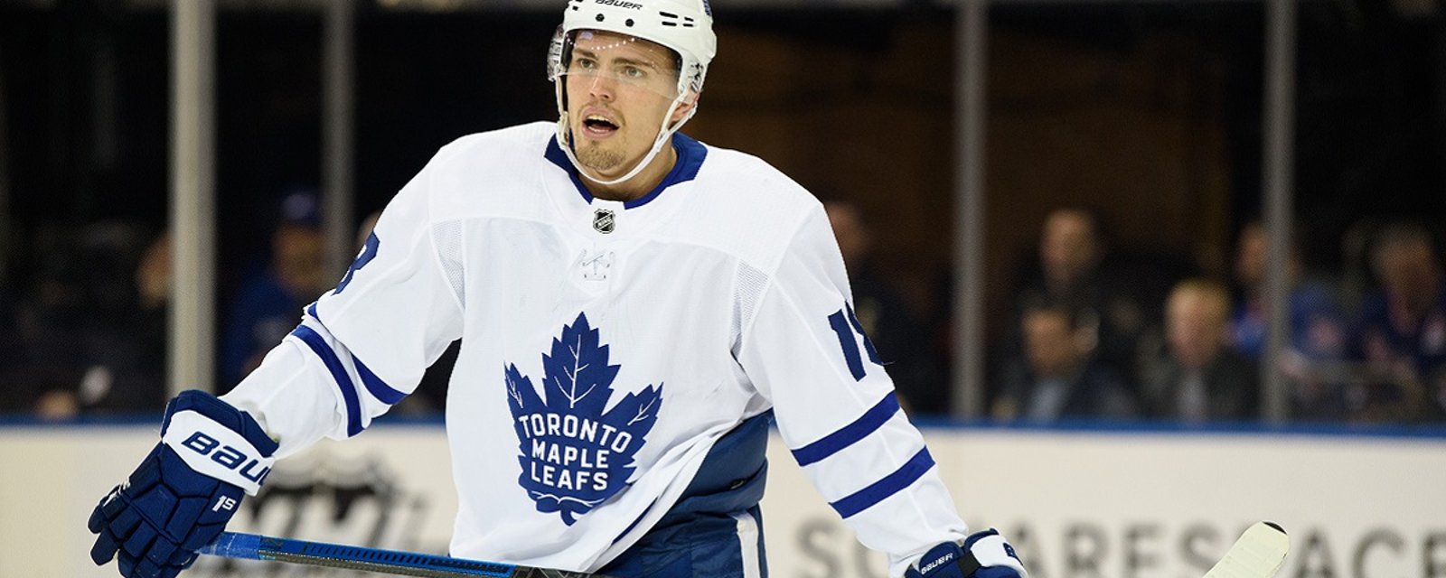 The Maple Leafs have traded Andreas Johnsson in a one for one deal.