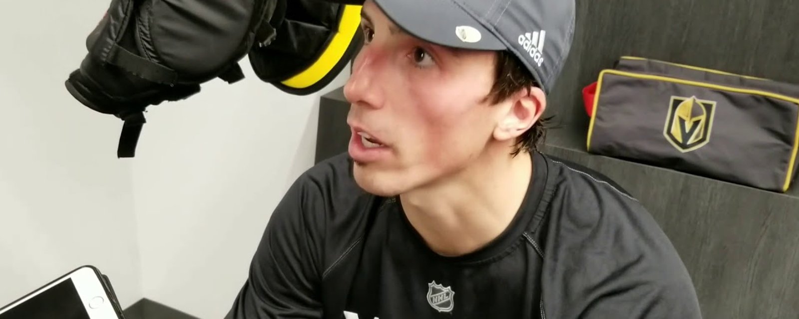 Marc-Andre Fleury is shocked to stay in Vegas! 
