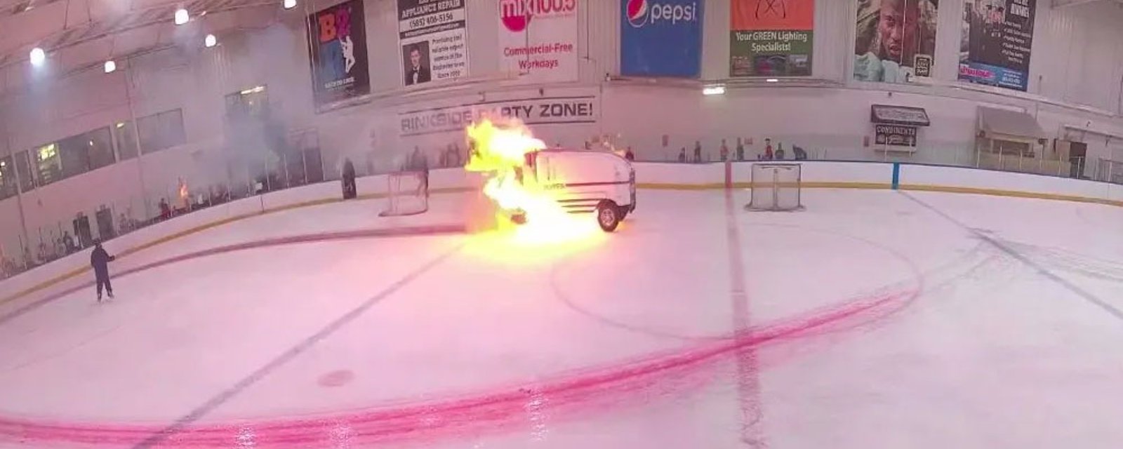 Zamboni reports huge misinformation in recent fire incident!