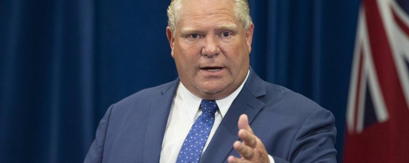 Doug Ford responds to the OHL's decision to ban hitting. 