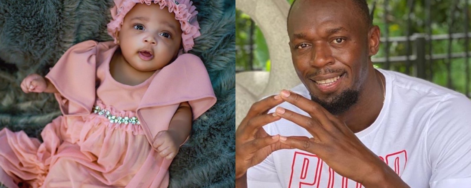 Usain Bolt gives his newly born daughter the best name possible! 