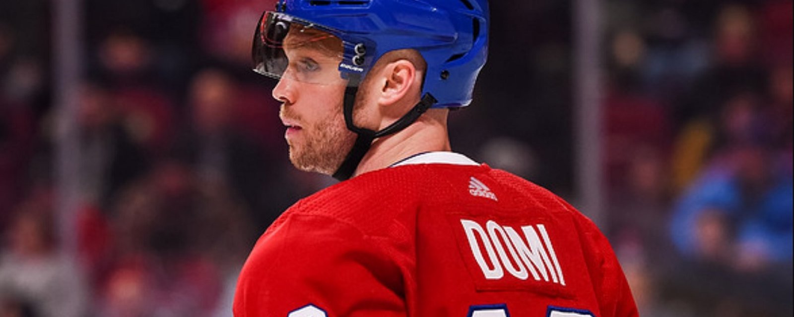 Habs release statement regarding the participation of Max Domi.