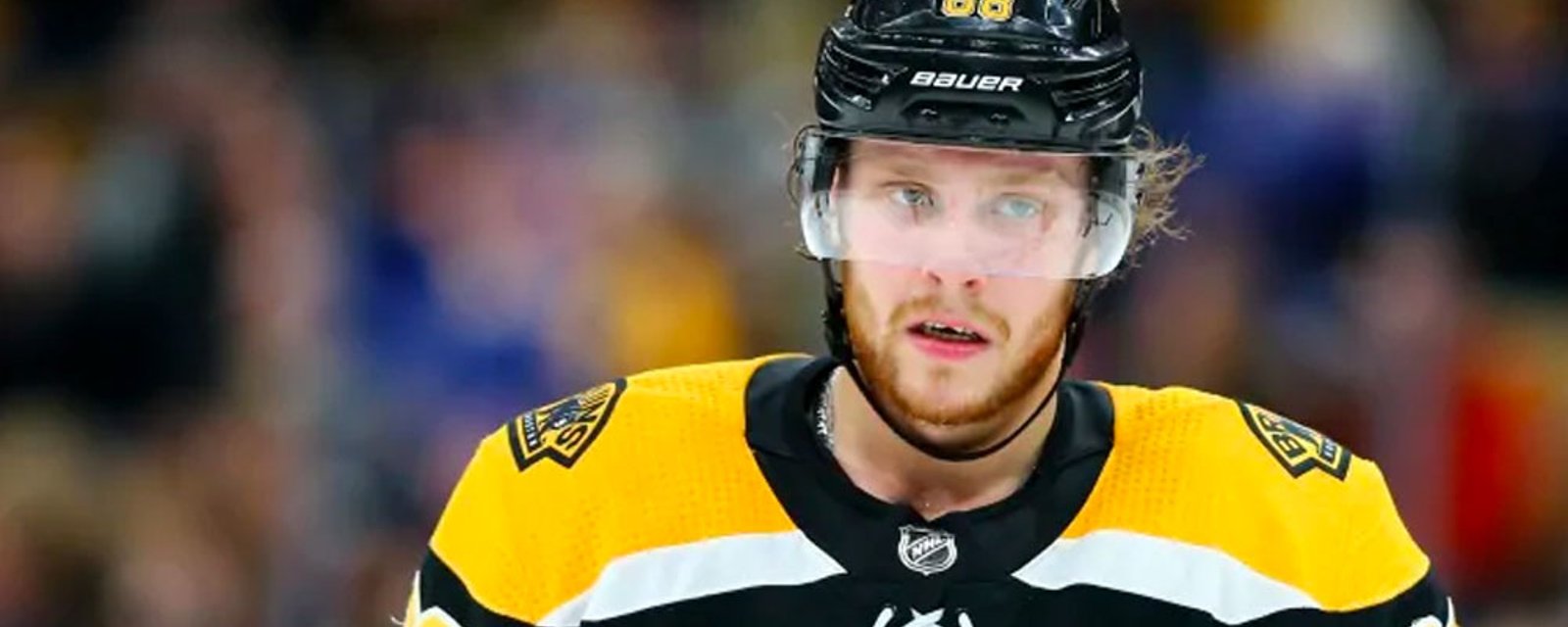 Two Bruins, including Pastrnak, deemed “unfit” to take part in practice! 