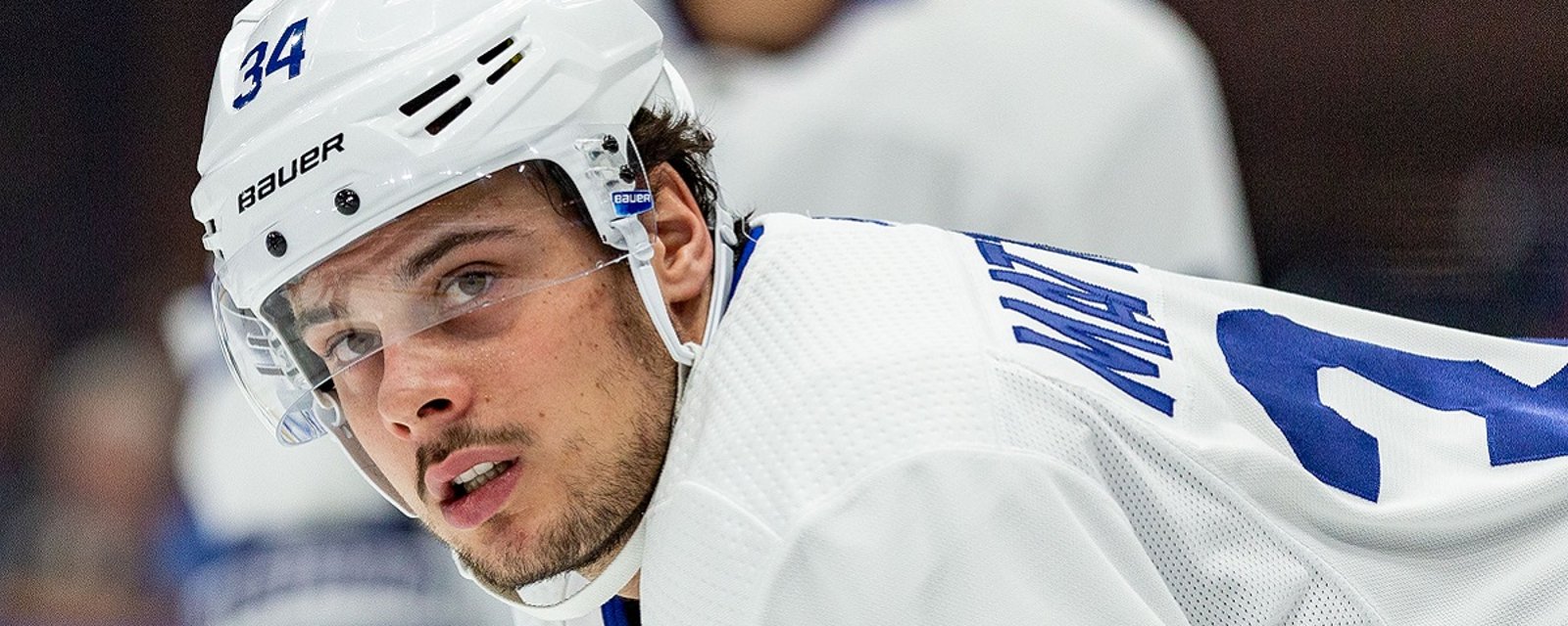 Auston Matthews hints that the NHL is behind the times.