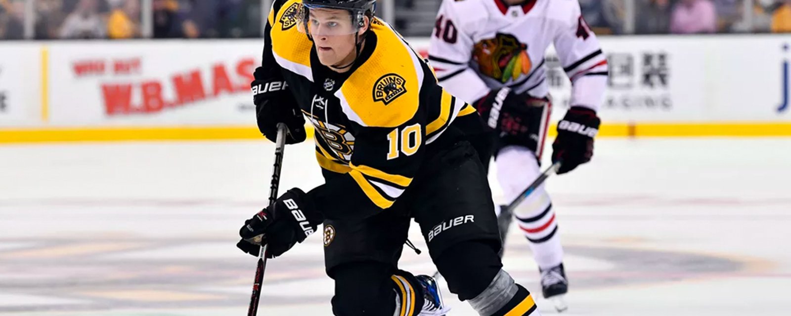 Bruins lock up Anders Bjork to three year contract