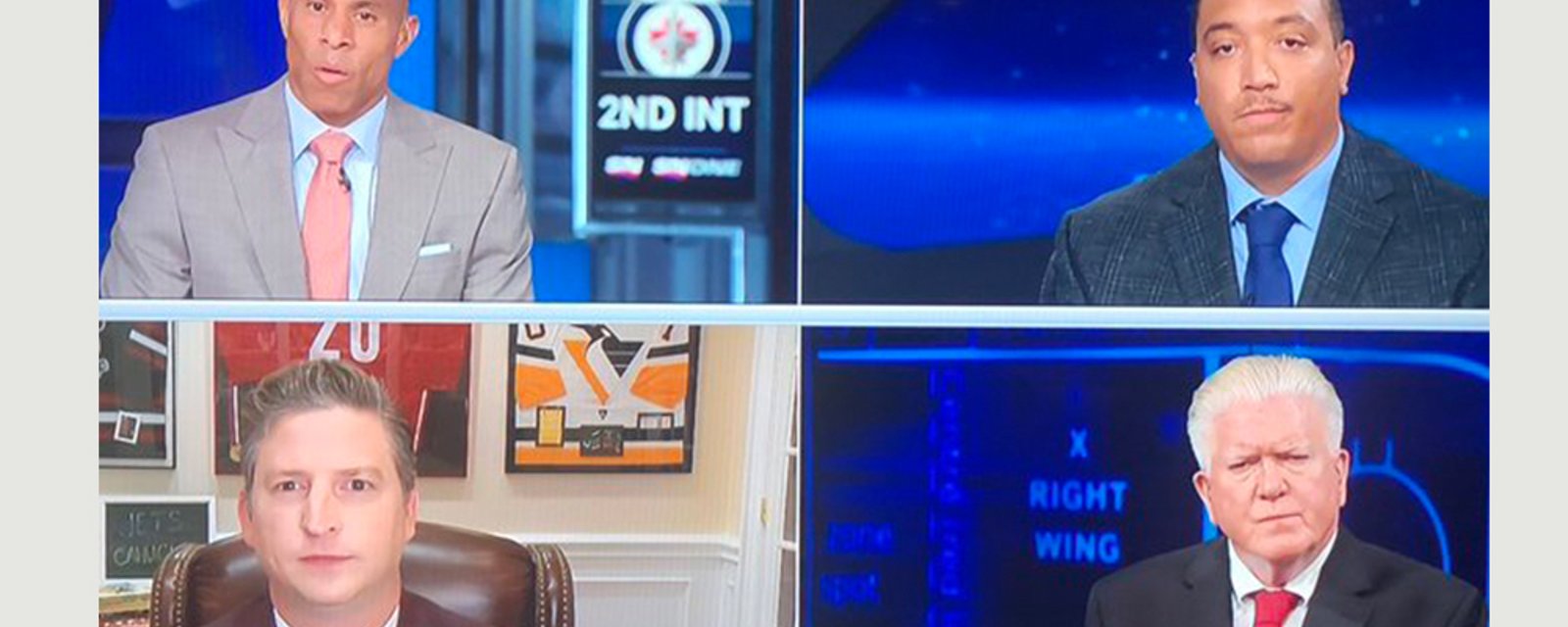 Brian Burke puts his foot in his mouth on live air, Sportsnet team is just stunned