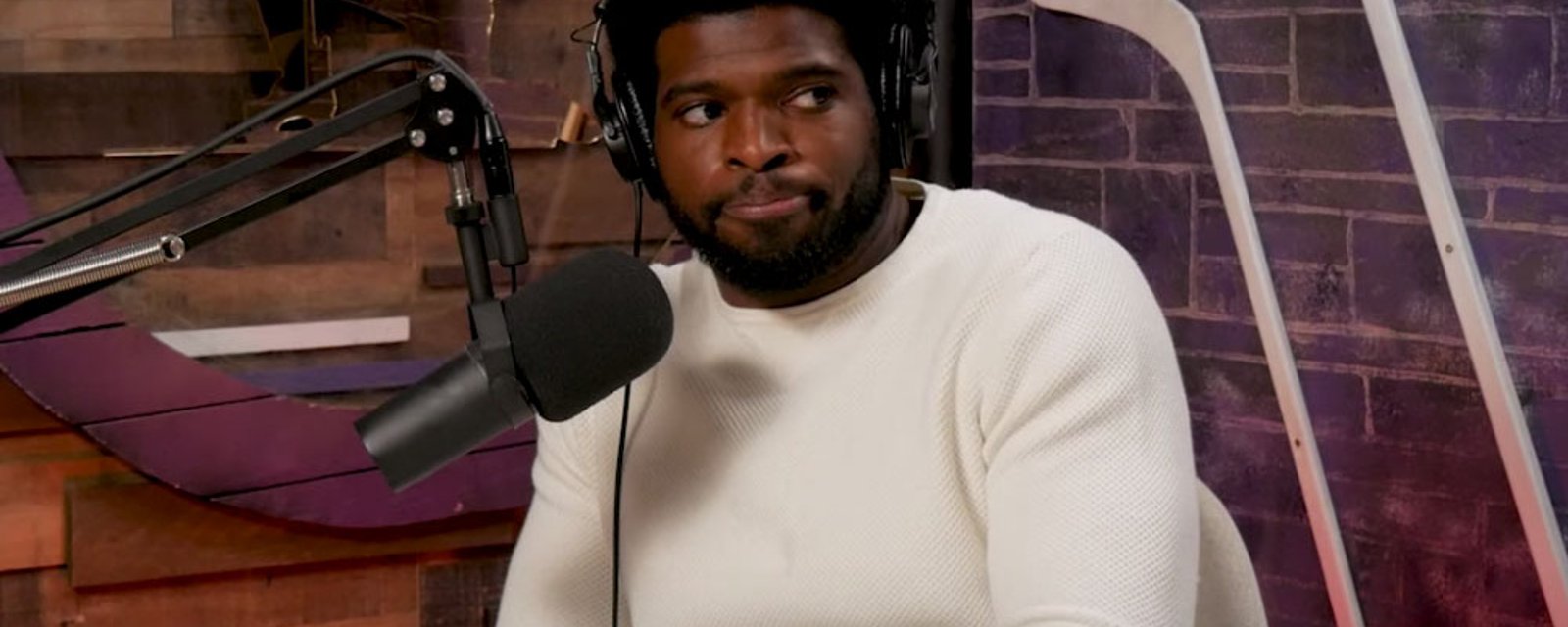 P.K. Subban makes confusing prediction in new podcast! 