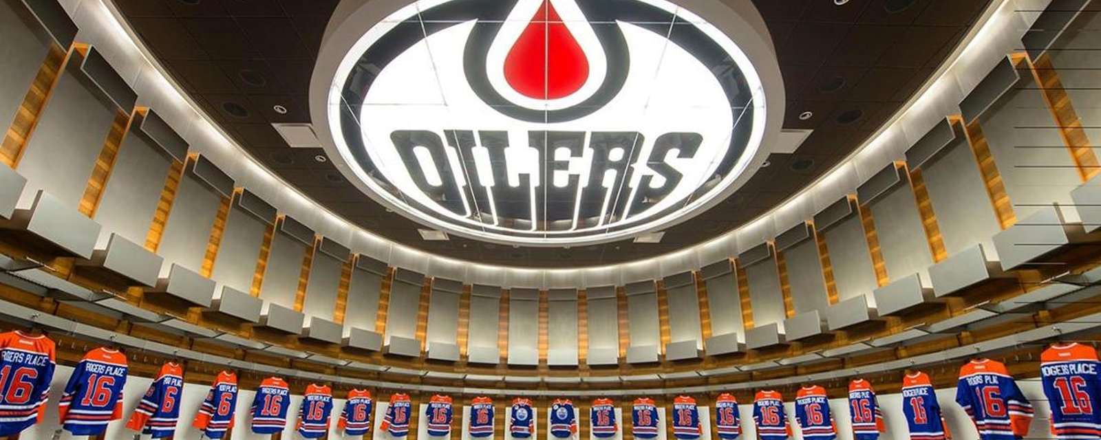Flames “desecrate” the Oilers locker room with the unthinkable.