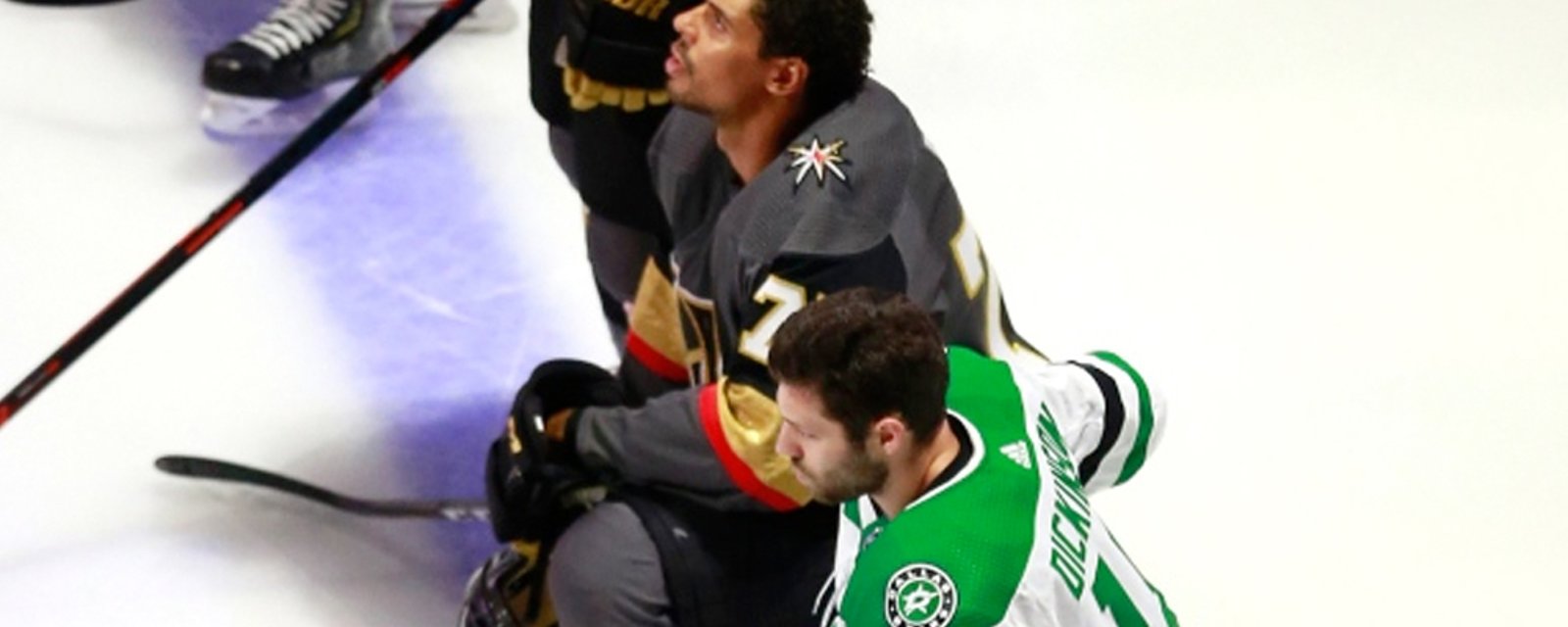 Ryan Reaves speaks out after fans turn against him for taking a knee