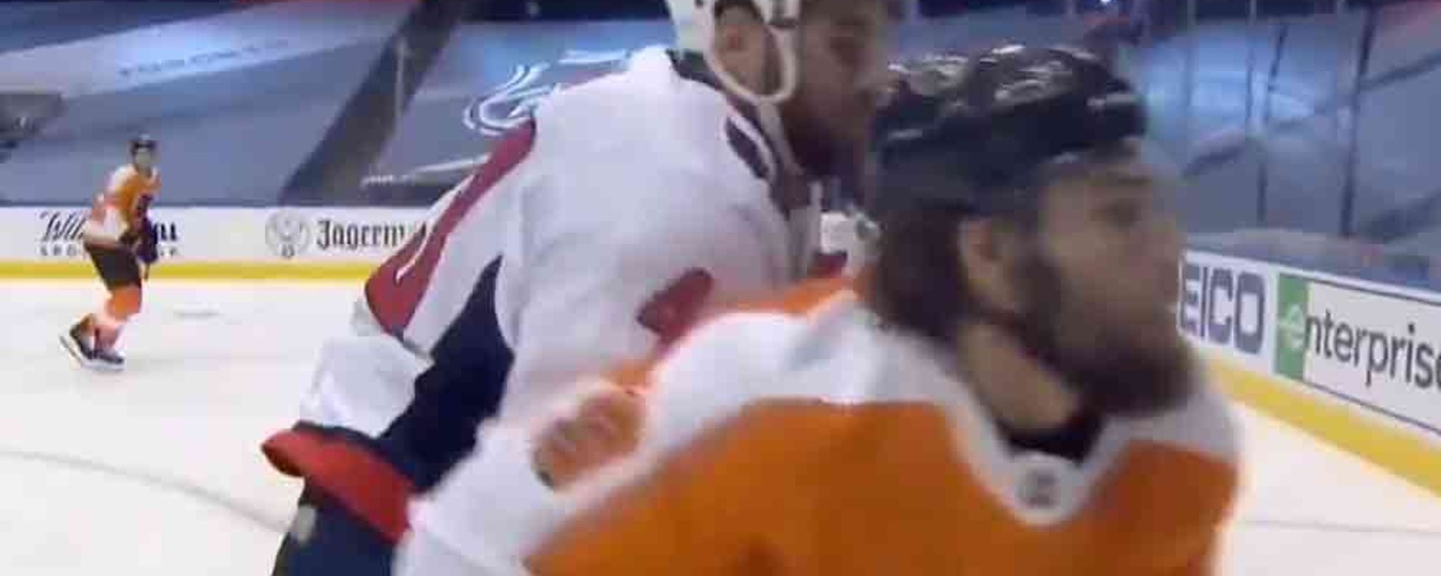 Tom Wilson drills Ivan Provorov with dirty check, could face suspension! 